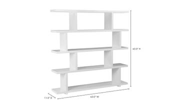 Miri Shelf Large White-Moes-MOE-ER-1073-18-Bookcases & Cabinets-5-France and Son