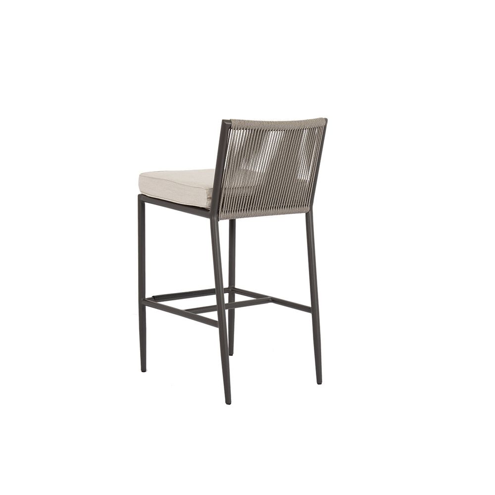 Outdoor Bar & Counter Stools Pietra Counterstool in Echo Ash, No Welt
