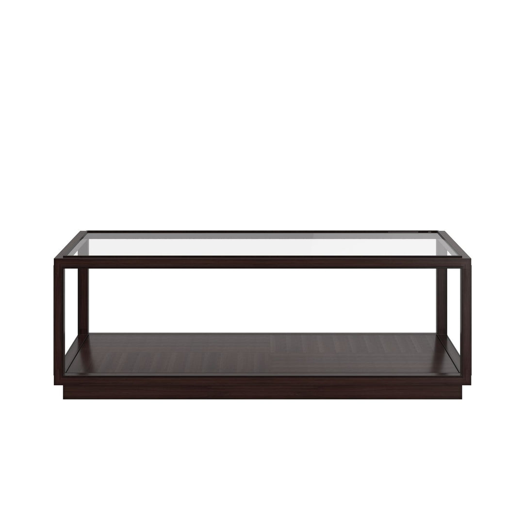 Glaze Rectangular Cocktail Table Cola