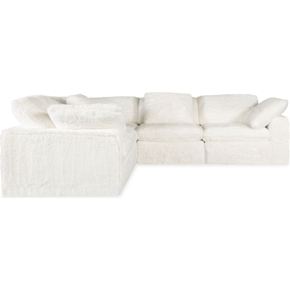 Sectionals Barefoot 5-Seat Sectional - White