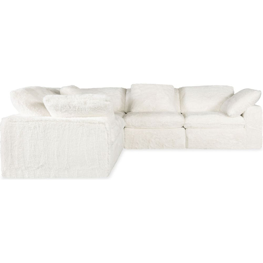 Sectionals Barefoot 5-Seat Sectional - White