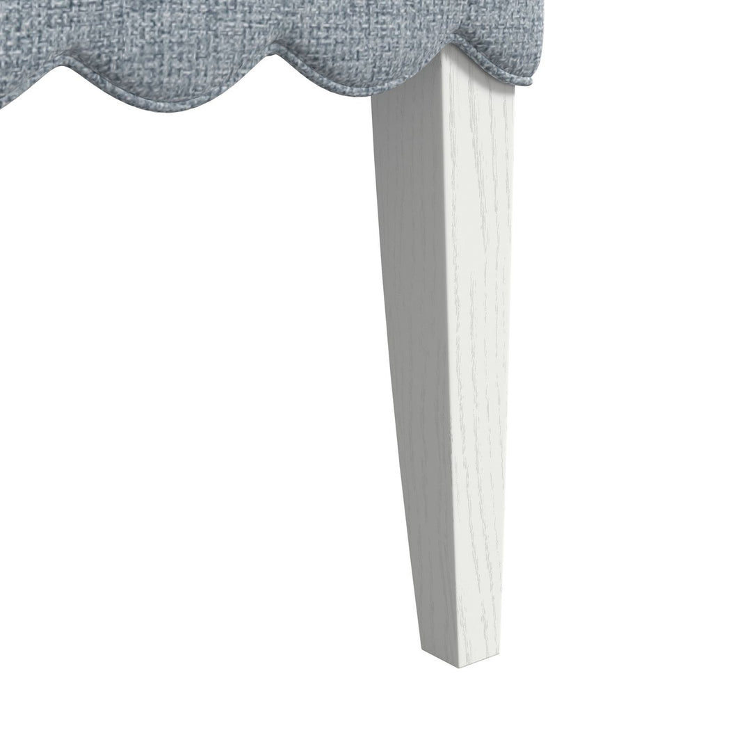 Haven Upholstered Side Chair — Warm White