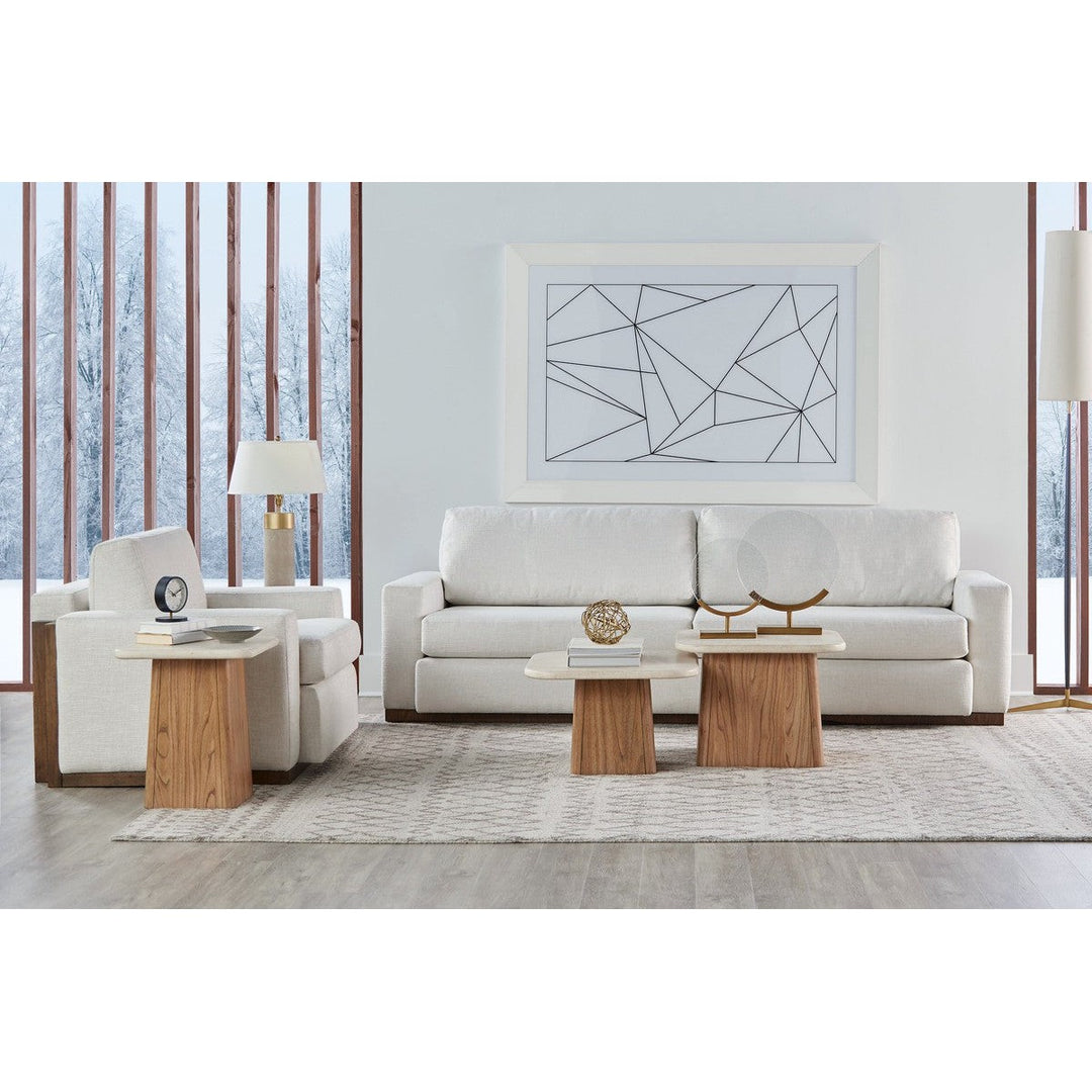 Portico Bunching Tables - Brown, White