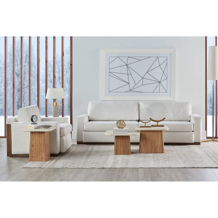 Portico Bunching Tables - Brown, White