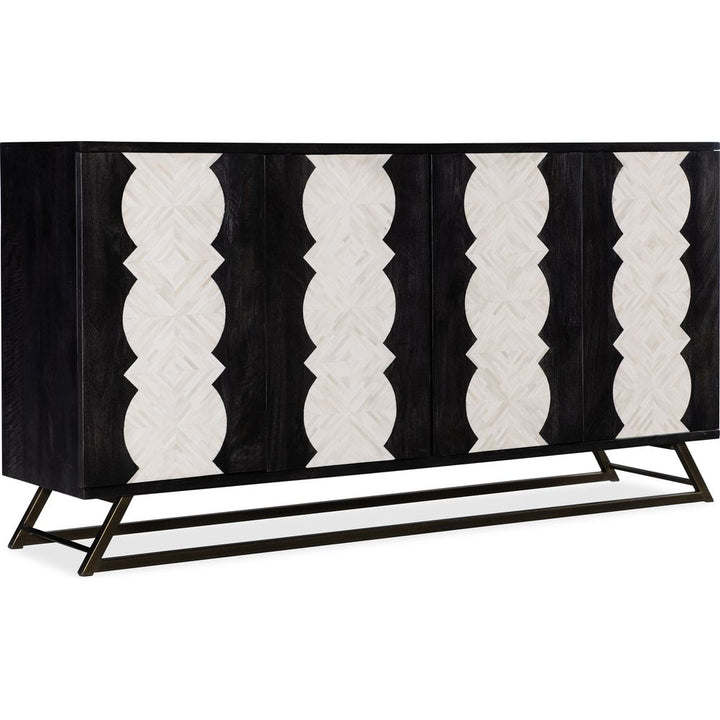 Sideboards & Credenzas Commerce & Market Moroccan Modern Credenza - Blacks