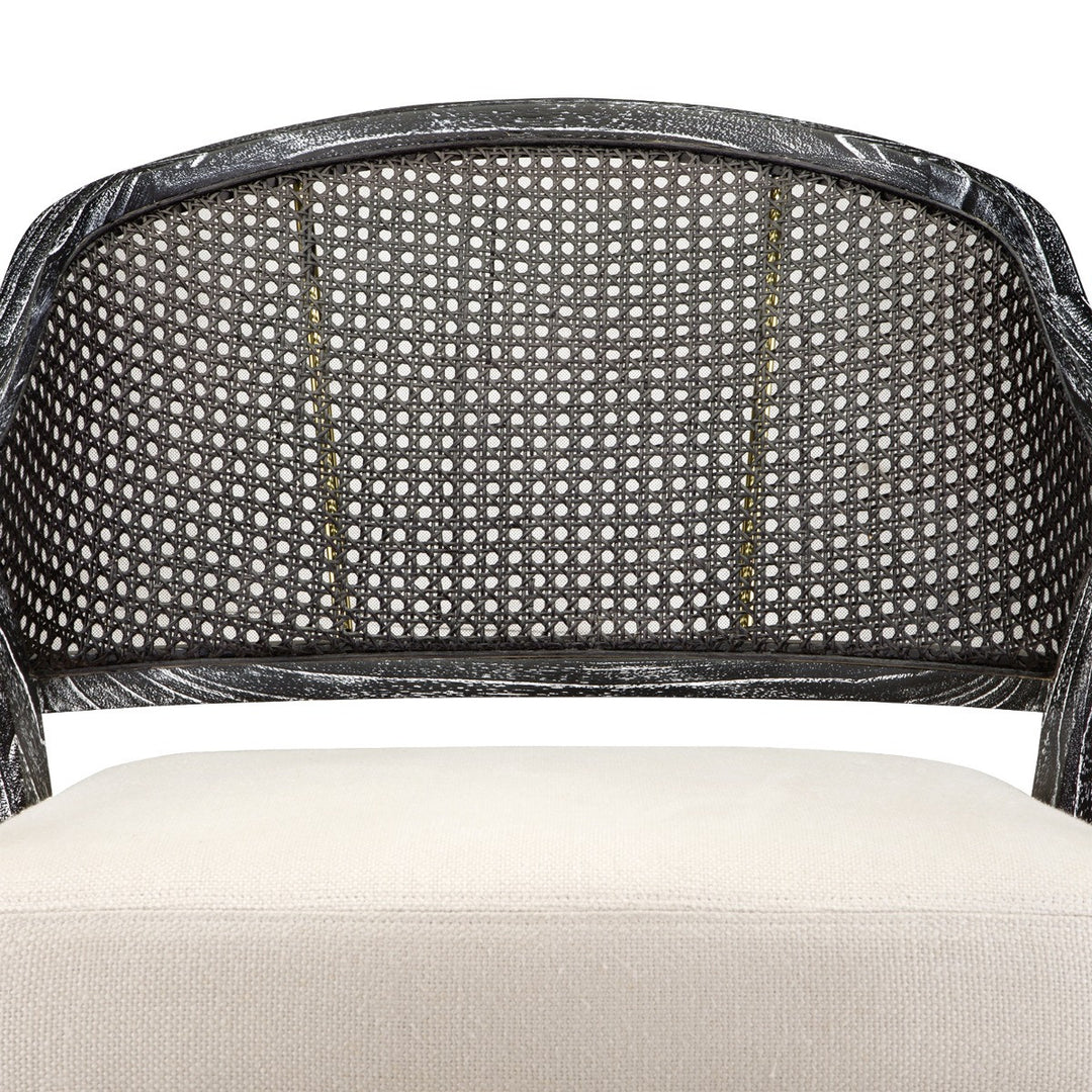 Edward Lounge Chair, Jet Black