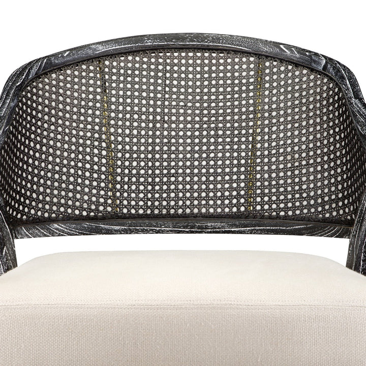Edward Lounge Chair, Jet Black