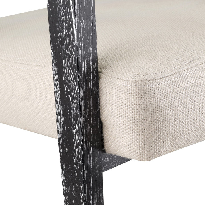 Edward Lounge Chair, Jet Black