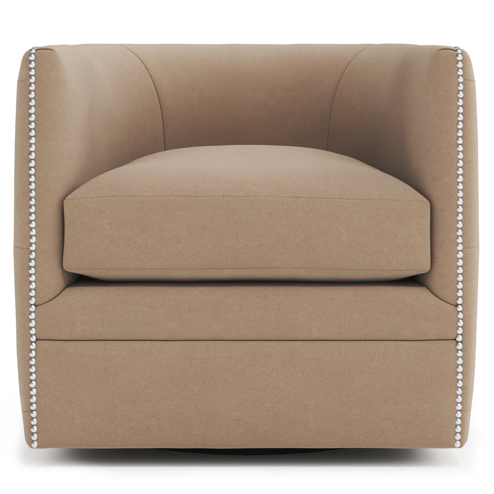 Palazzo Fabric Swivel Chair