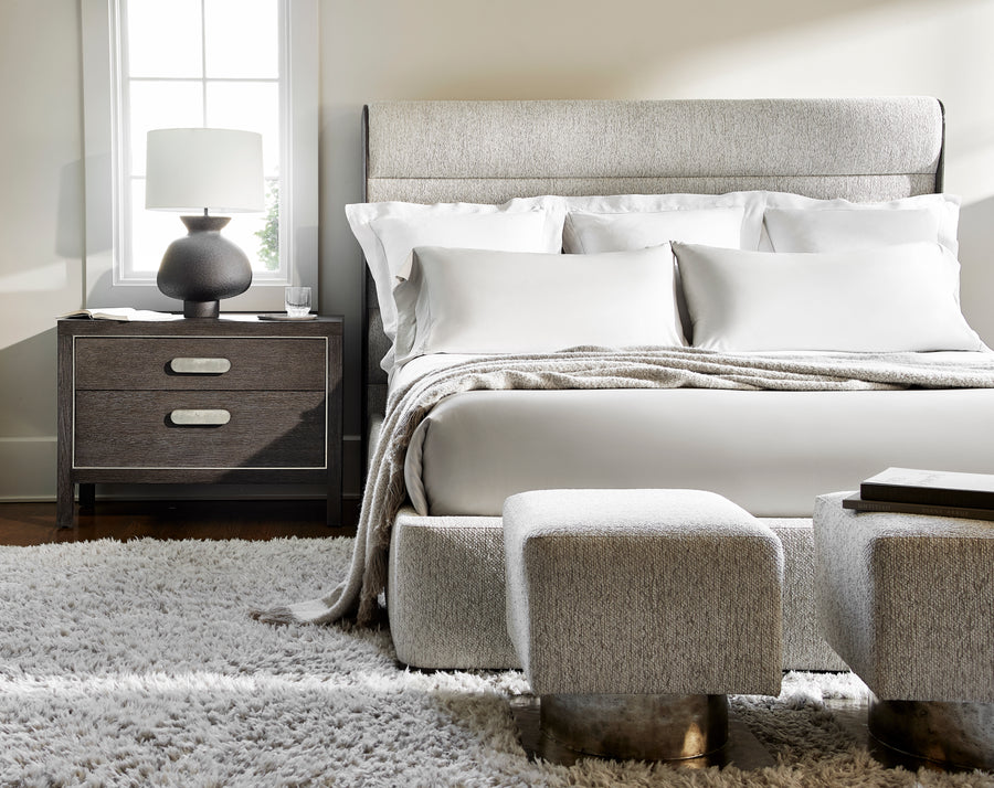 Prado Nightstand in Porcini Finish - 38-Inch Width