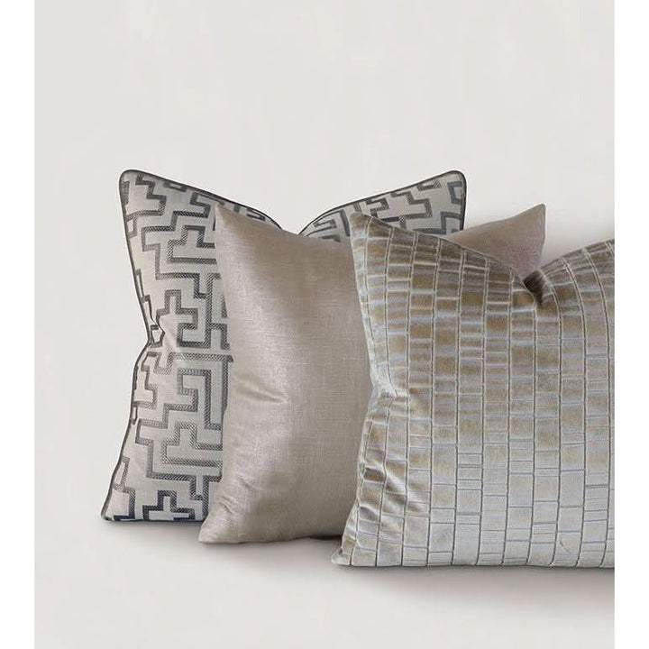 Pillows Palermo Stone with Small Welt