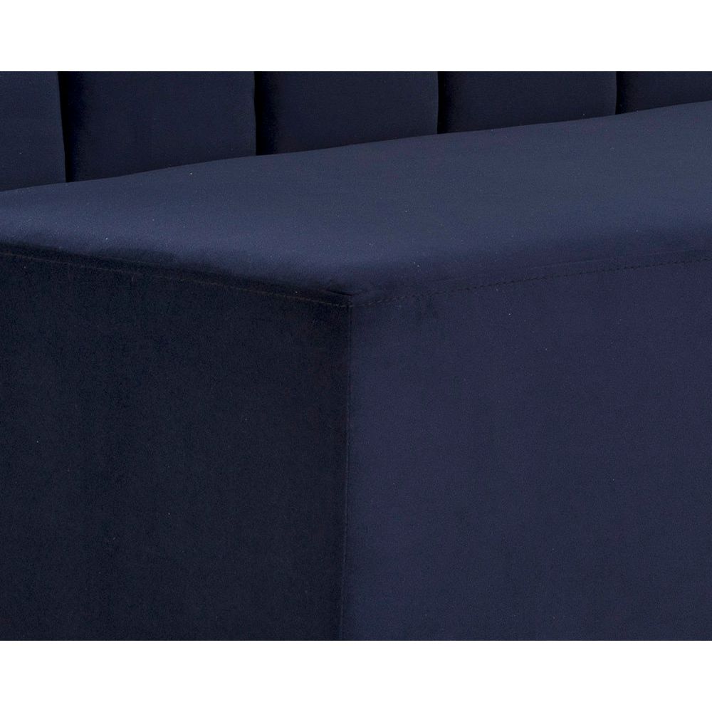 Kosovo Banquette - Brown - Abbington Navy