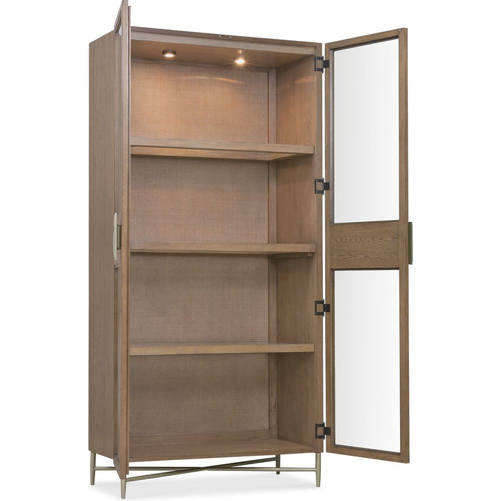 Ballad Display Cabinet - Medium Wood