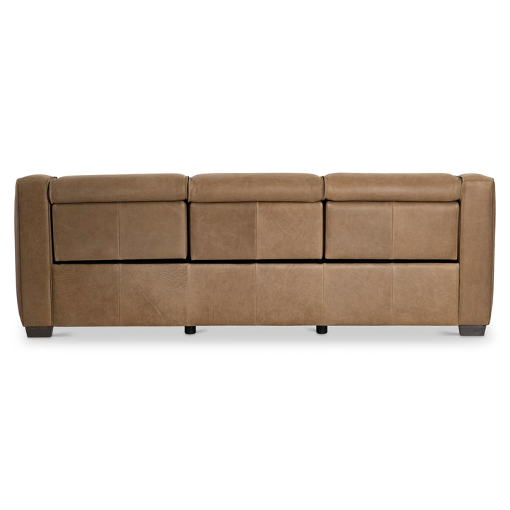 Flynn Leather Power Motion Sofa Recliner