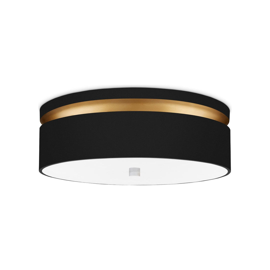 Serenity Black Flush Mount