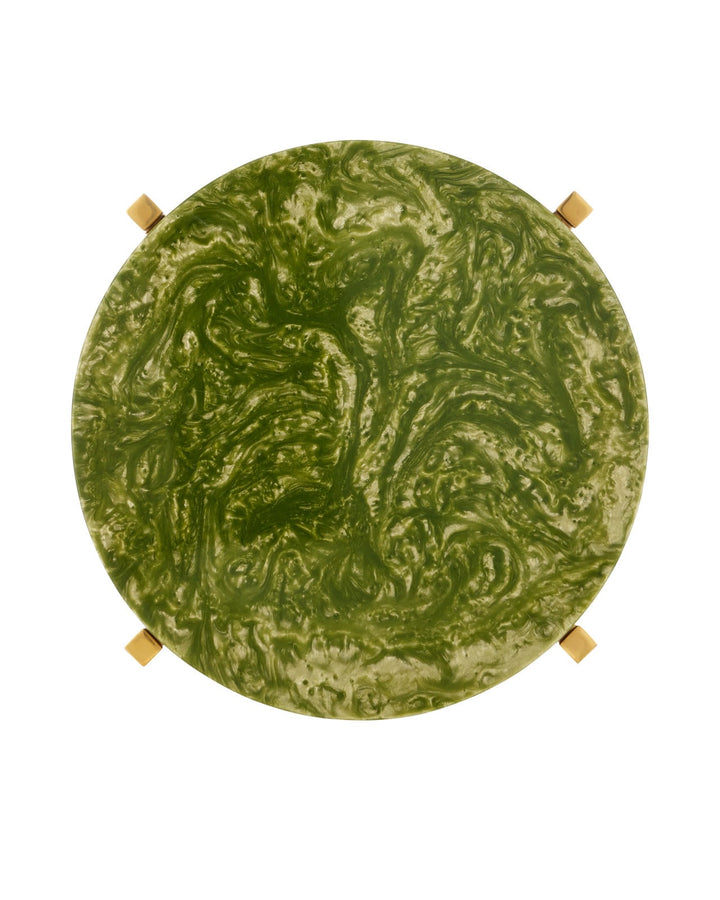 Side Tables Rina Green Drinks Table
