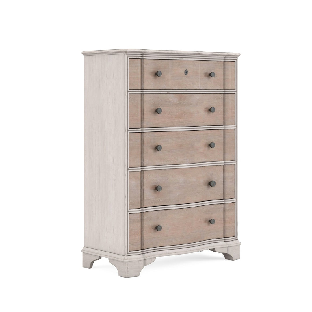 Alcove Drawer Chest - Brown, White