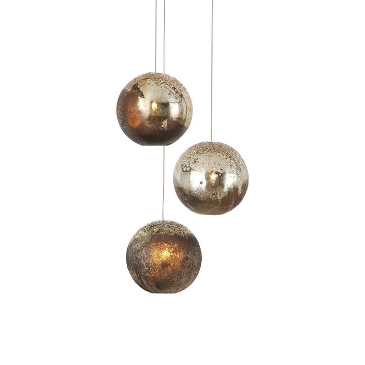 Pathos 3-Light Round Multi-Drop Pendant