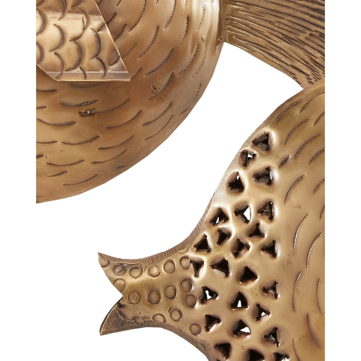 Cici Brass Fish Set of 2