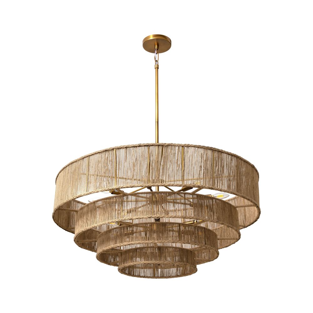Chandeliers Lumina Chandelier - Natural Jute