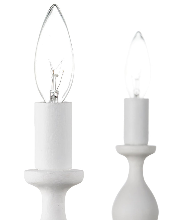 Chandeliers Ludwig White Chandelier