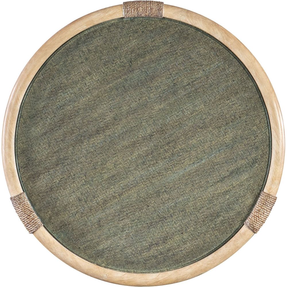 Side Tables Retreat Raffia End Table - Greens