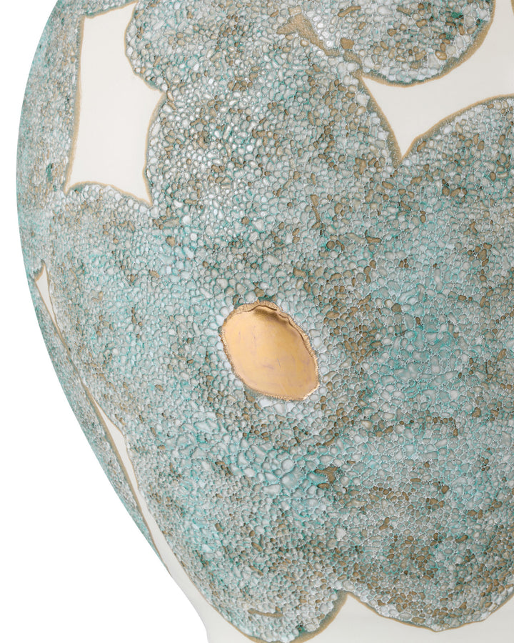 Bloom Blue & Ivory Vase