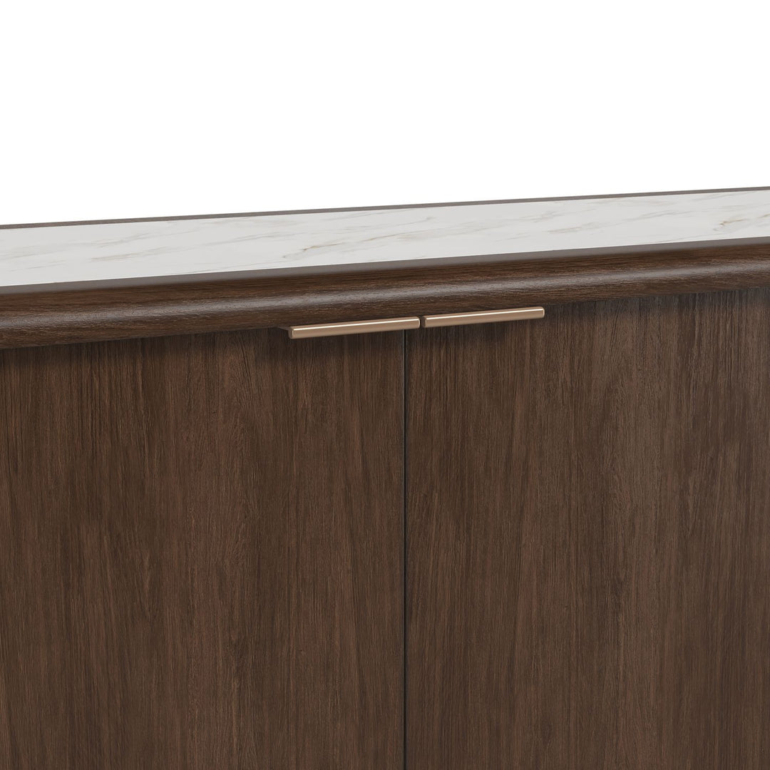 Verge Credenza — Handcrafted Walnut