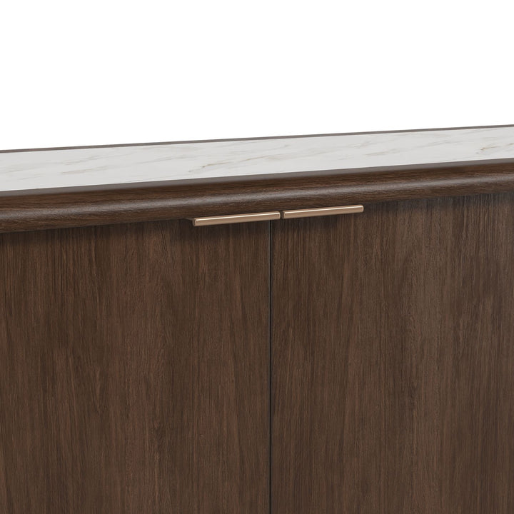 Verge Credenza — Handcrafted Walnut