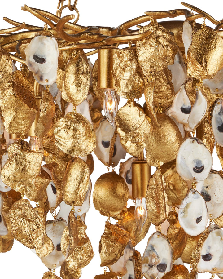 Chandeliers Lucullan Gold Chandelier