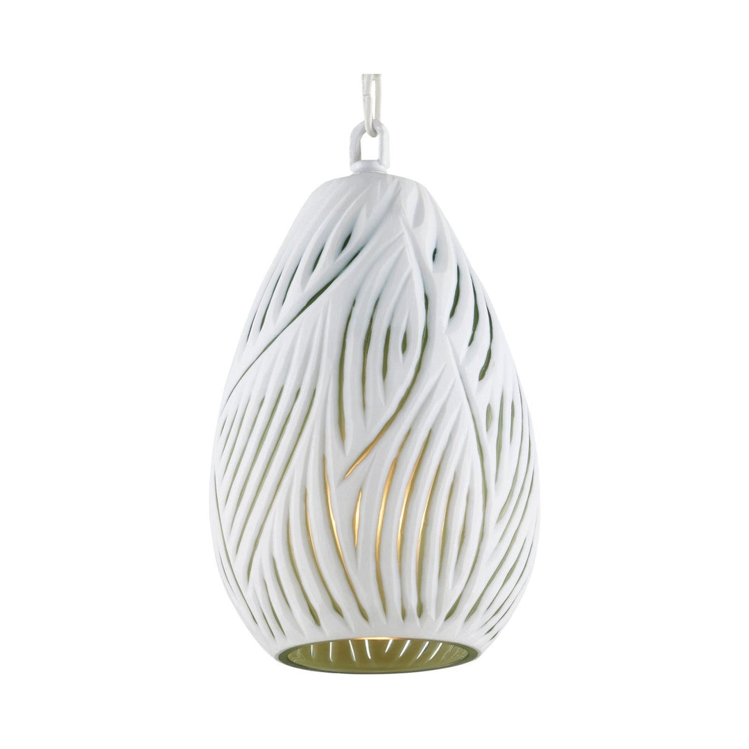 Midori White Pendant