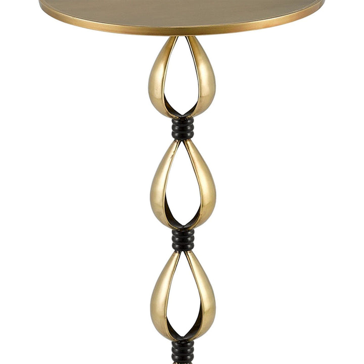 Salice Brass Drinks Table