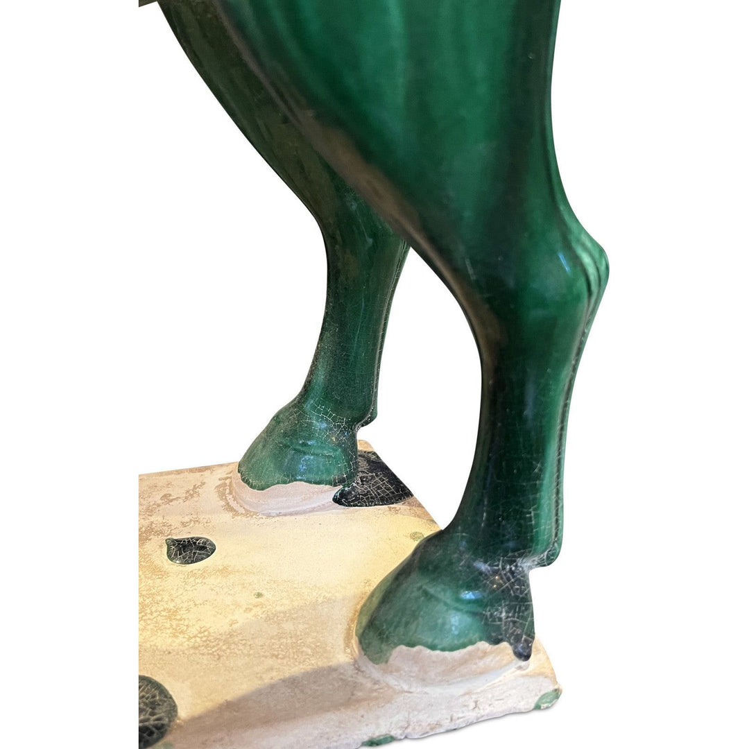 Tang Dynasty Large Green Horse