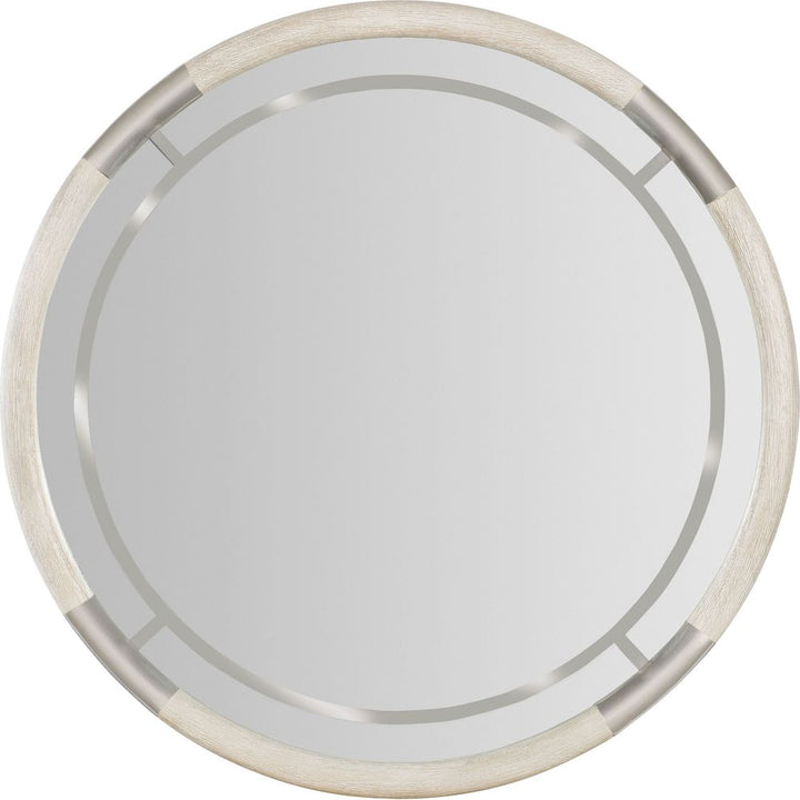 Wall Mirrors Modern Mood Round Mirror - Light Wood