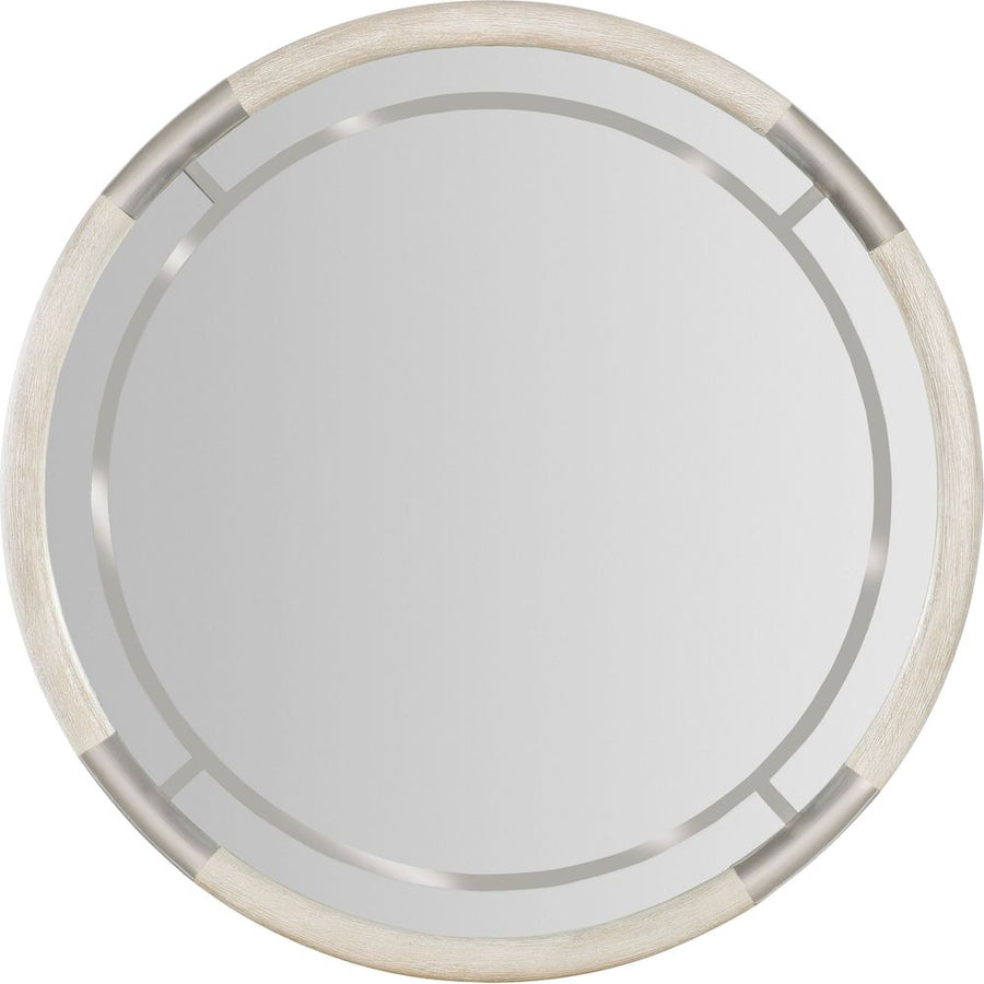 Wall Mirrors Modern Mood Round Mirror - Light Wood