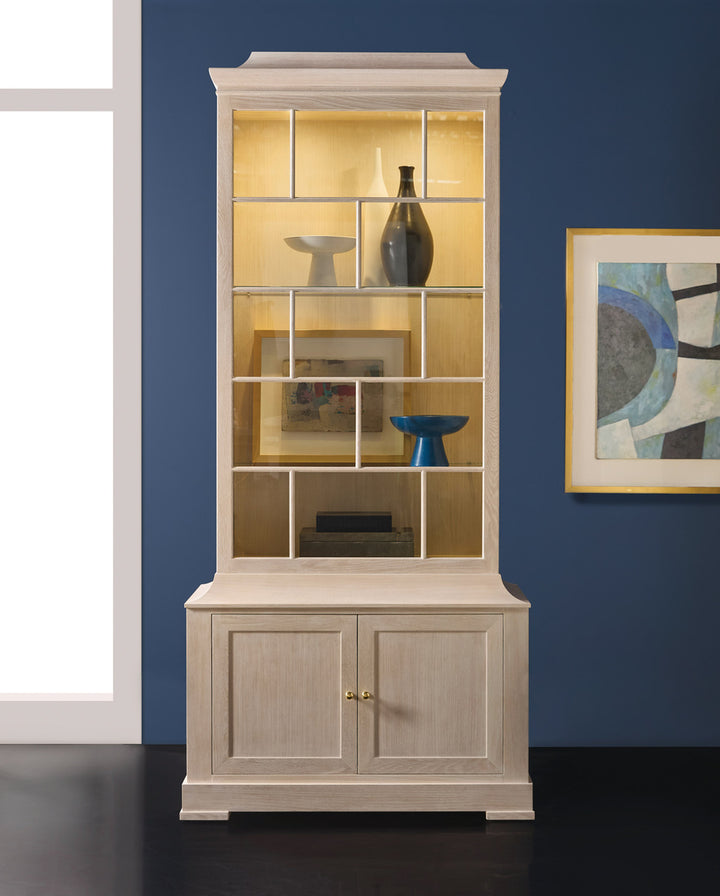 Washed Oak Bookcase
