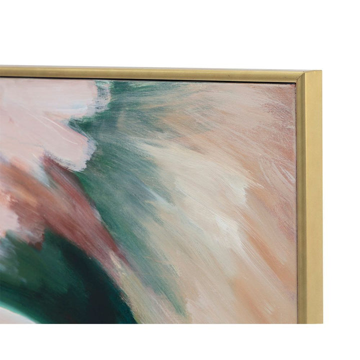 Wall Art Wild Ones (Set Of 2) - 48" X 48" - Gold Floater Frame
