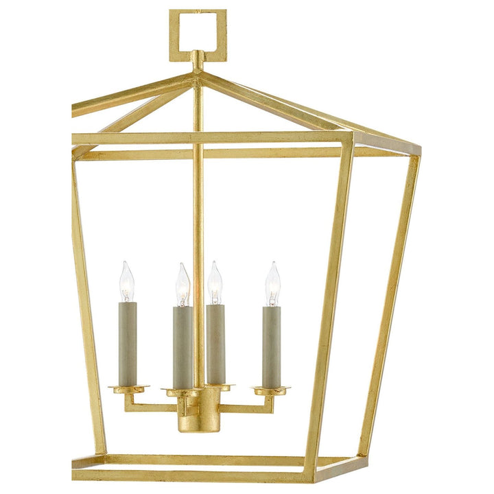 Denison Medium Gold Lantern