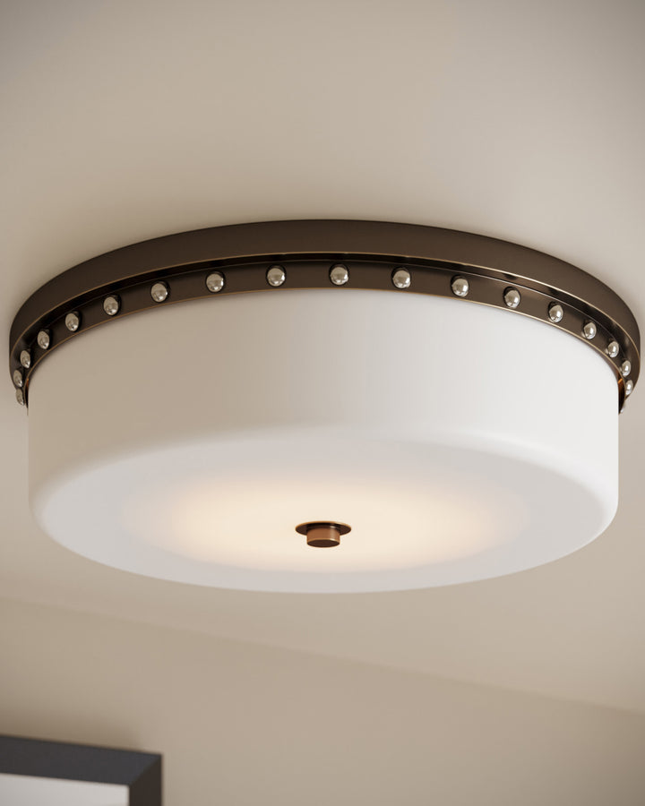 Barnabe Brass Flush Mount