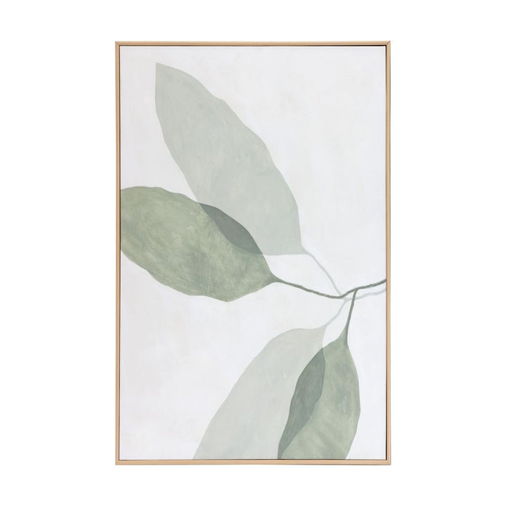 Wall Art Calm Reflection (Set Of 2) - 40" X 50" - Natural Floater Frame