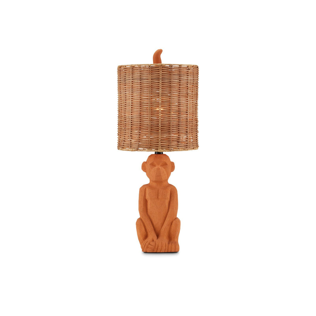 King Louie Terracotta Table Lamp