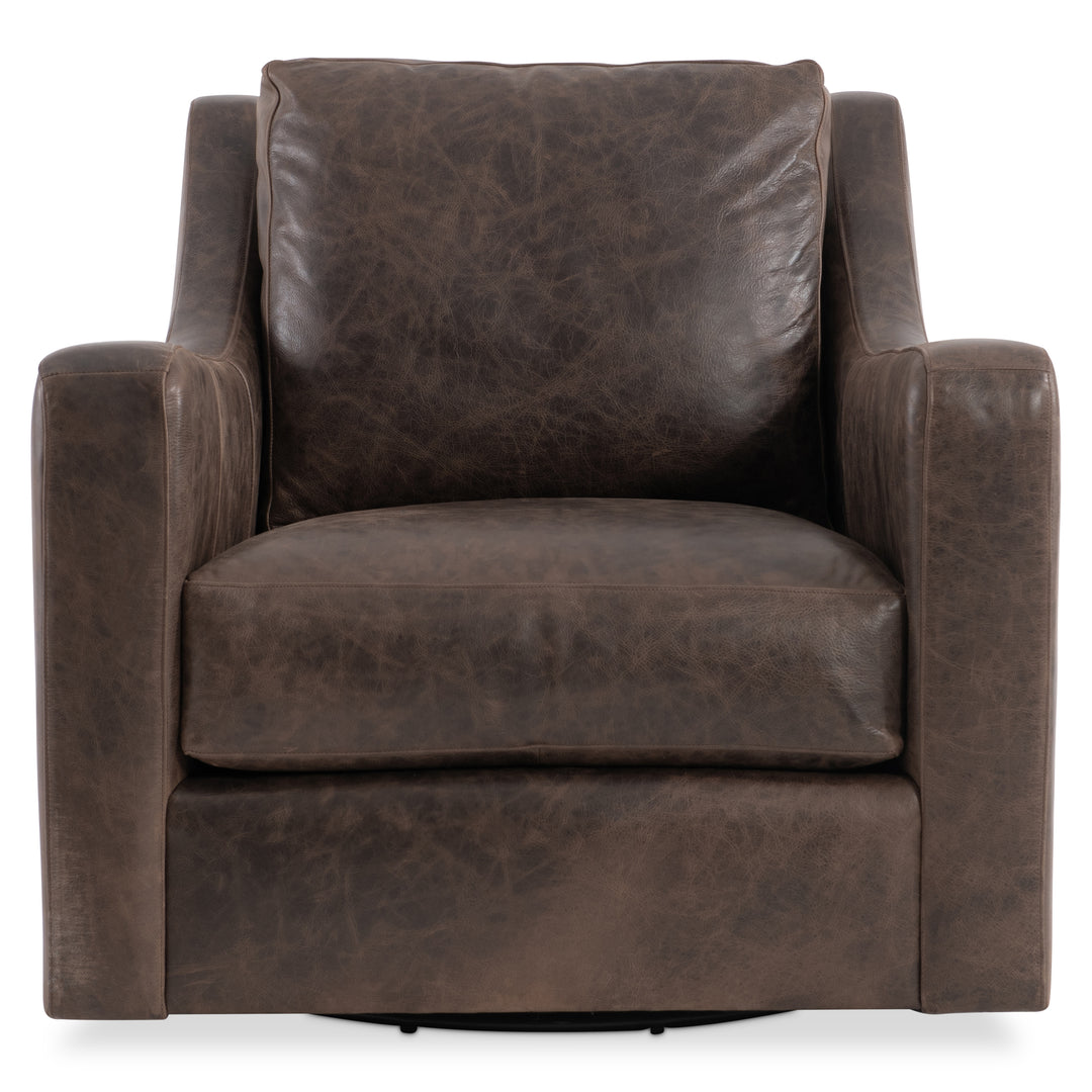 Ventura Leather Swivel Chair