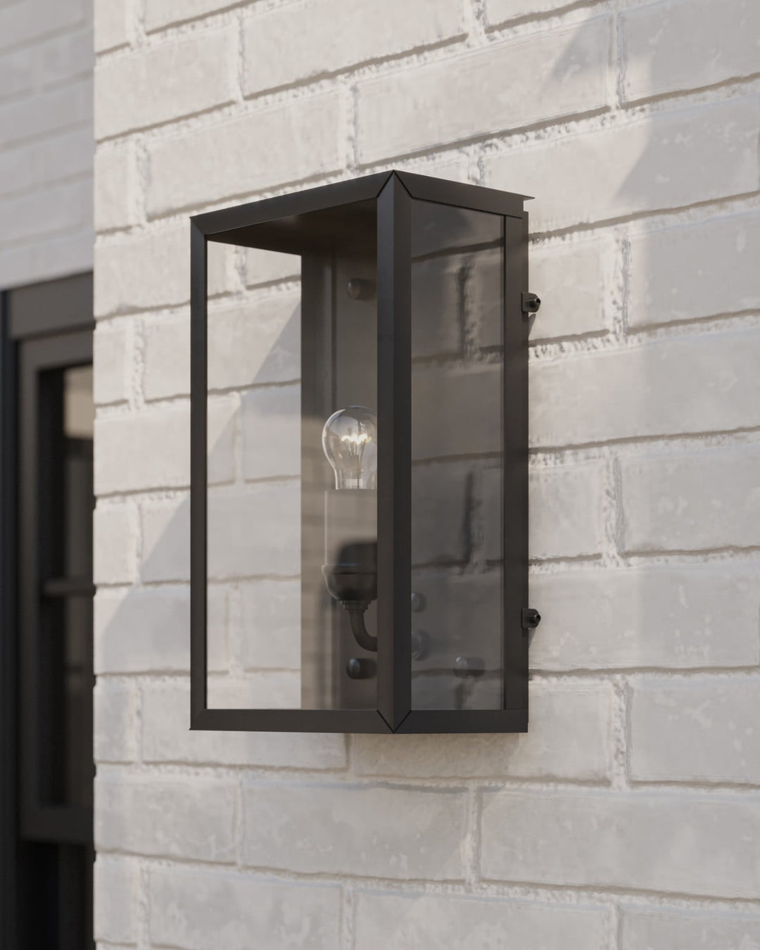 Outdoor Wall Sconces Royster Black Outdoor Wall Sconce