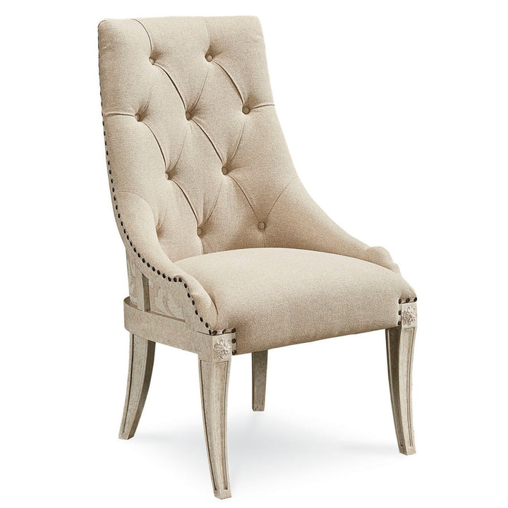 Arch Salvage Reeves Host Chair - Beige