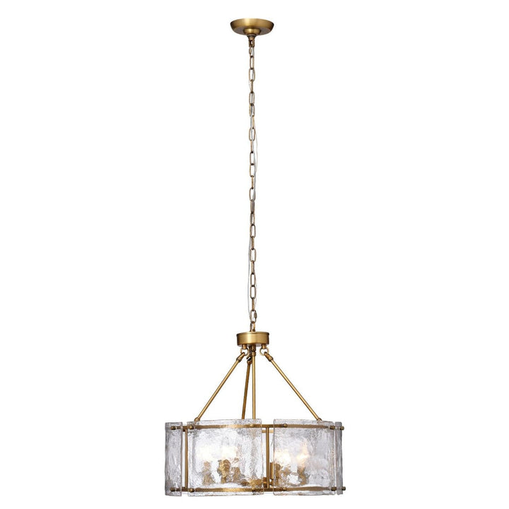 Glenn Large Round Chandelier-Jamie Young-JAMIEYO-5GLEN-LGAB-1-ChandeliersAntique Brass-1-France and Son