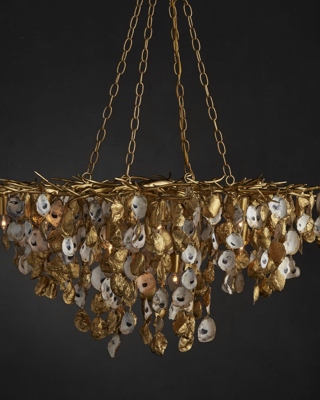 Chandeliers Lucullan Gold Chandelier