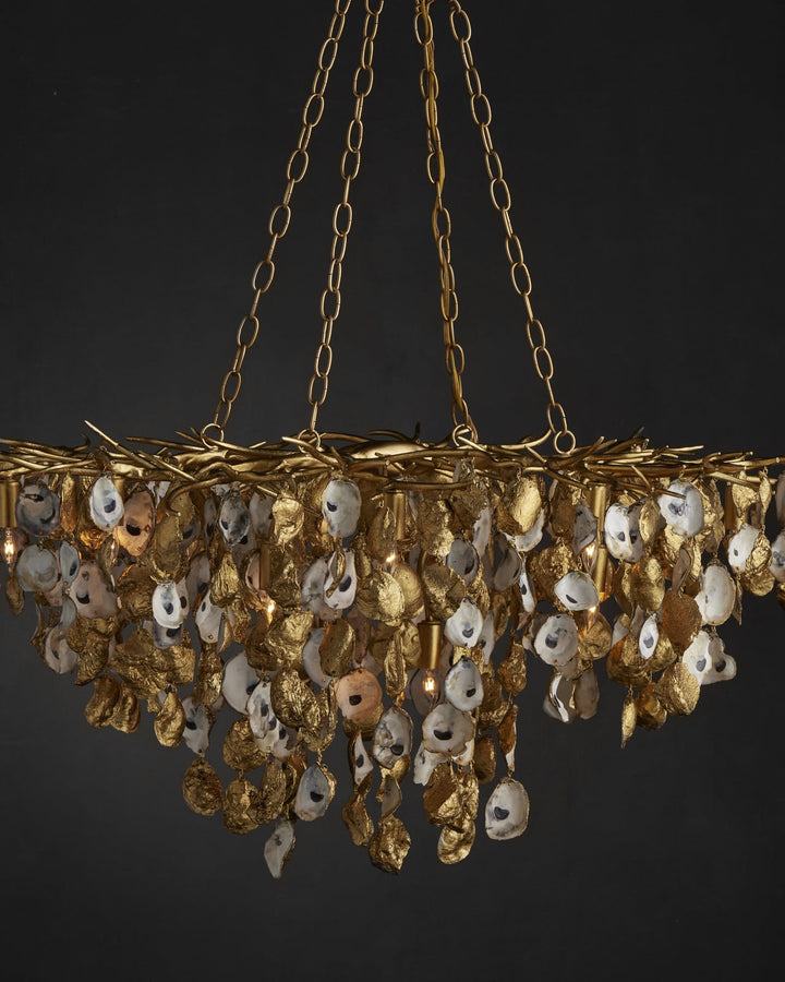 Chandeliers Lucullan Gold Chandelier