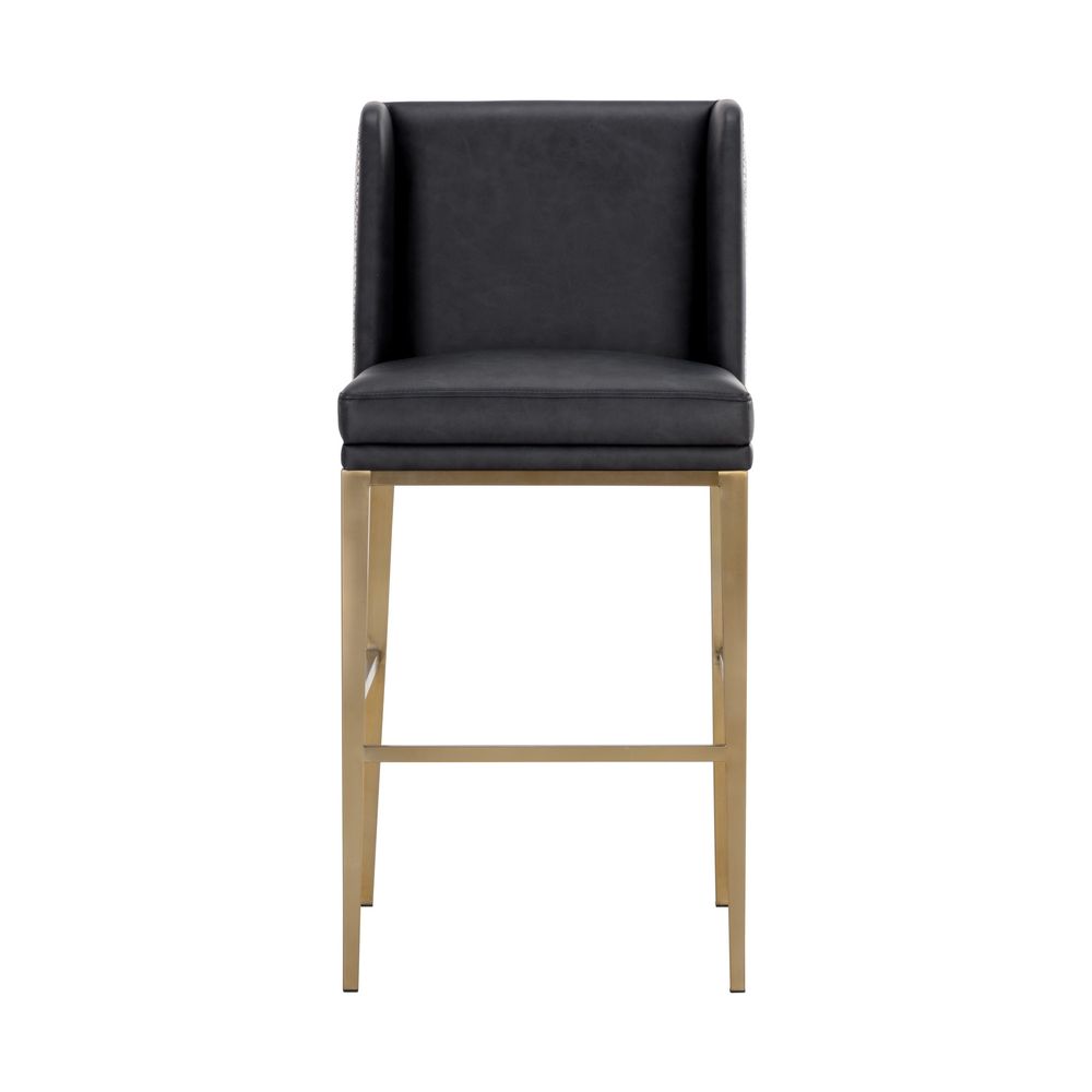 Bar & Counter Stools Joplin Barstool - Cantina Black / Vera White Pepper