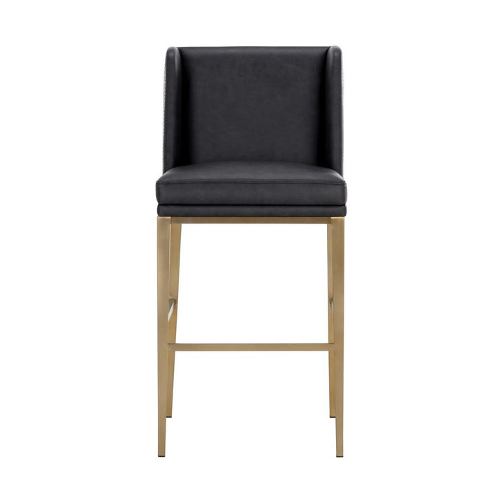 Bar & Counter Stools Joplin Barstool - Cantina Black / Vera White Pepper