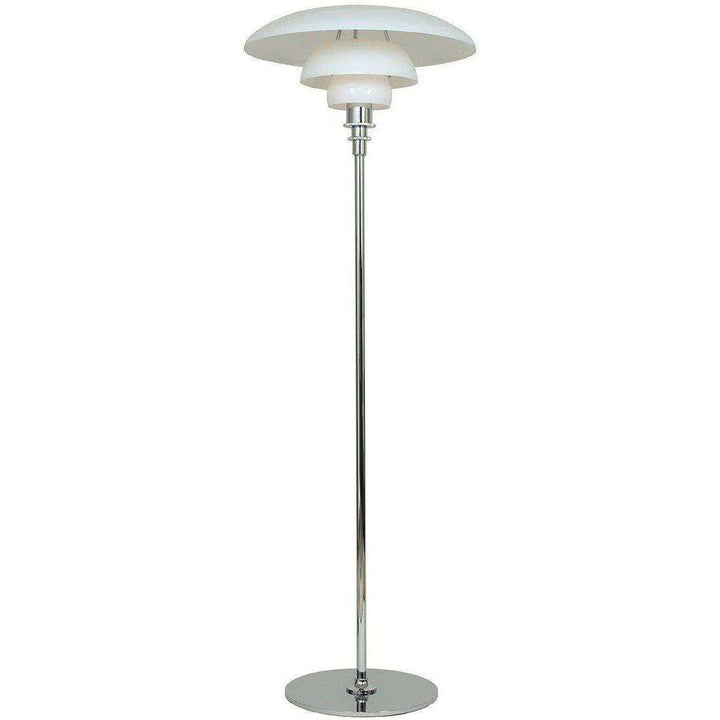 Henningsen Large Glass Floor Lamp - Chrome - Set of 2